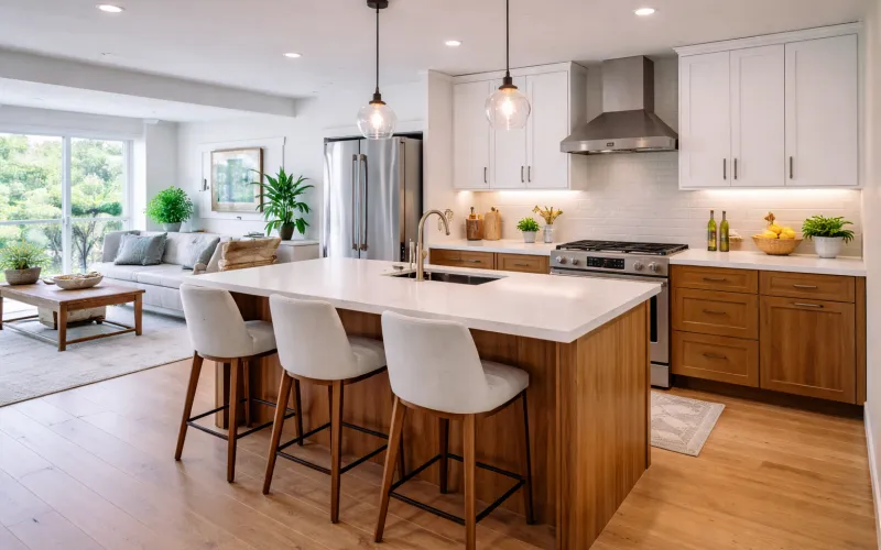 kitchen remodeling Sherman Oaks, kitchen renovation Sherman Oaks, kitchen contractor Sherman Oaks, Sherman Oaks kitchen remodeling company, kitchen design build Sherman Oaks, bungalow kitchen remodel, condo kitchen renovation, quartz countertops kitchen, shaker cabinets kitchen, modern kitchen remodel Los Angeles, kitchen remodel cost Sherman Oaks, kitchen storage solutions, galley kitchen remodel