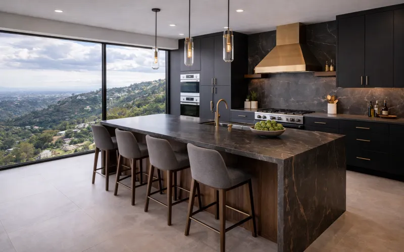 kitchen remodeling Studio City, kitchen renovation Studio City, kitchen contractor Studio City, Studio City kitchen remodeling company, kitchen design build Studio City, luxury kitchen remodel Studio City, LIOHER cabinetry kitchen, Dekton countertops kitchen, hillside kitchen design, modern kitchen Los Angeles, kitchen remodel cost Studio City, custom kitchen cabinets, high end kitchen design