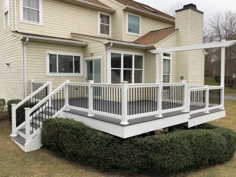 deck and railing, deck railing ideas, deck stairs and railings, custom deck railings, composite deck railing,