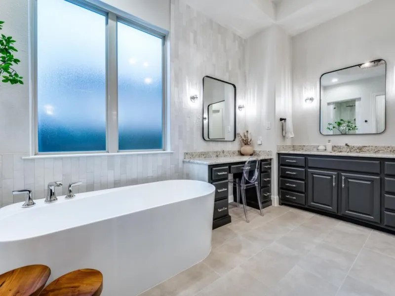bathroom remodeling, luxury bathroom renovation, modern bathroom design, walk in shower remodel, high end bathroom interior, bathroom renovation california, premium bathroom remodeling