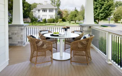 Custom Deck Railings, Deck Stairs, and Railing Installation by Caspi Construction