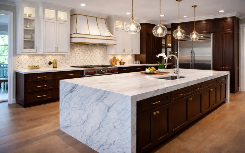kitchen remodeling, luxury kitchen renovation, modern kitchen design, high end kitchen remodel, kitchen renovation interior, custom kitchen cabinets, marble kitchen island, premium kitchen remodeling
