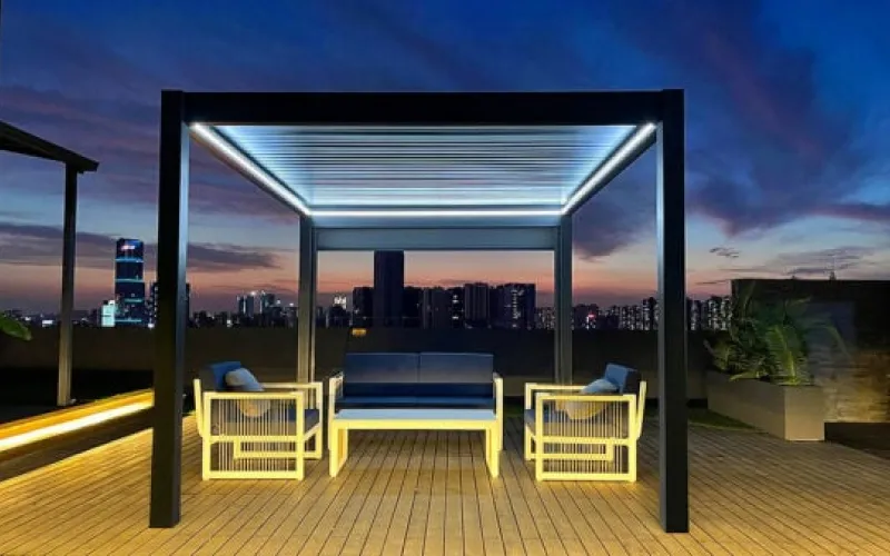 om pergola, custom pergola near me, custom pergola builders, pergola ideas, pergola custom, custom aluminum pergola, pergola builders, pergola with roof, pergola with roof and sides, pergola construction, large pergola with roof, solid roof pergola