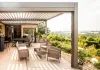 custom pergola, custom pergola builders, pergola ideas, pergola custom, custom aluminum pergola, pergola builders, pergola with roof, pergola with roof and sides, pergola construction, large pergola with roof, solid roof pergola