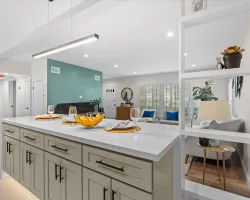 Elegant Kitchen Remodeling Project in Los Angeles, California by Caspi Construction