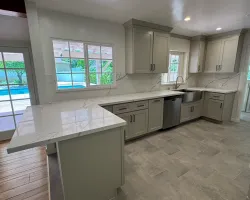 Silver Elegance Kitchen Remodeling Project by Caspi Construction