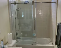 Frameless Shower Door Installation in Los Angeles, CA