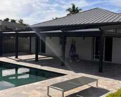 Custom Pergola Construction Project – Tarzana, Los Angeles, CA by Caspi Construction